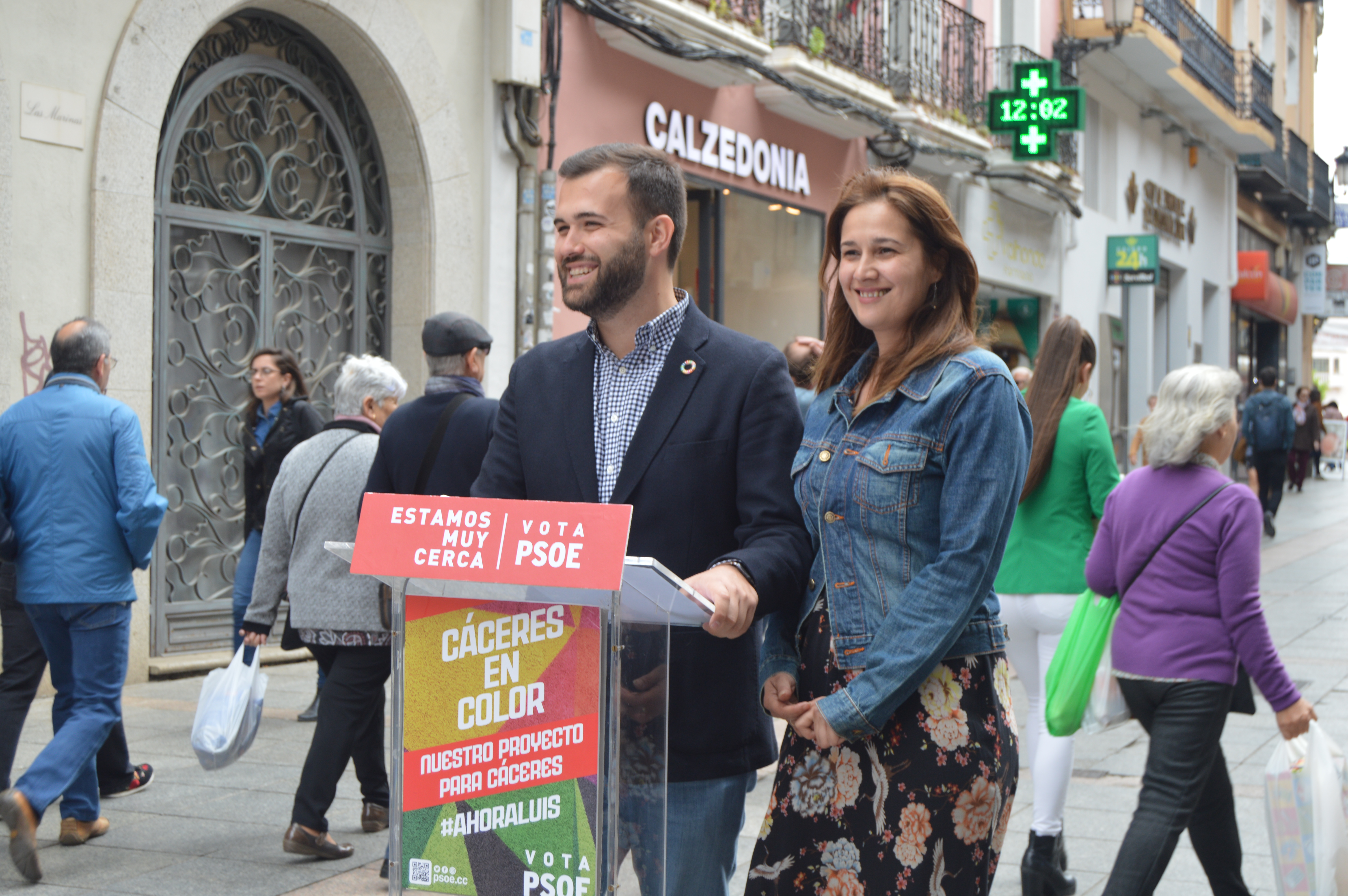Luis Salaya reafirma su compromiso y apuesta por el comercio local