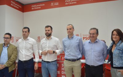El PSOE creará una red de Transporte y Turismo entre los municipios de la zona de influencia de Cáceres